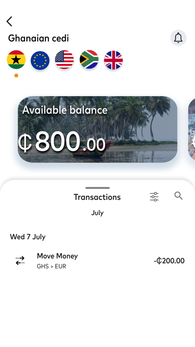 MoneyWallet Screenshot