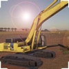 Realistic Excavator Dozer icon