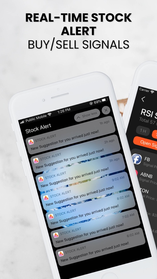 #7. Penny Stock alert: day trading (iOS) Podle: Editr Apps Inc.