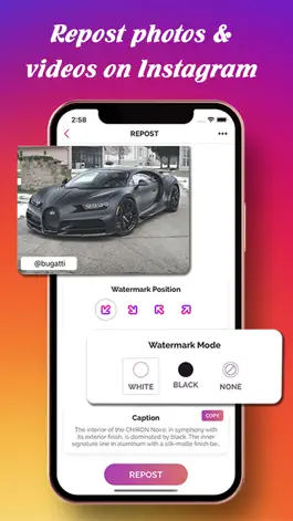 Game screenshot InSaver : Repost for Instagram hack