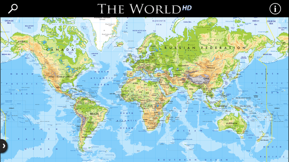 #2. The World HD (iOS) 由: Opicury Software