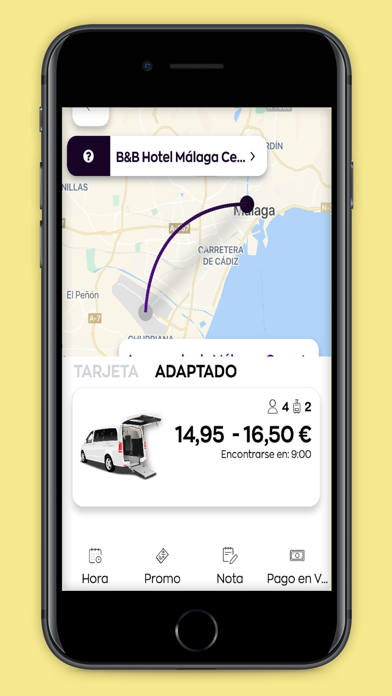 Taxi Malaga Screenshot