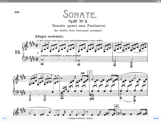 Screenshot #6 pour Beethoven All Piano Sonatas