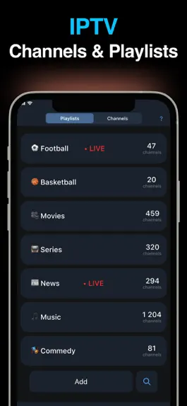 Game screenshot IPTV Player － Watch Live TV mod apk