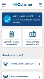 myochsner iphone screenshot 1