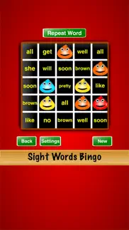 sight words bingo problems & solutions and troubleshooting guide - 1