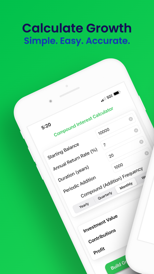 #1. Compound Interest Calc (iOS) 来自: Dane Hankamer