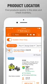 the home depot iphone screenshot 3