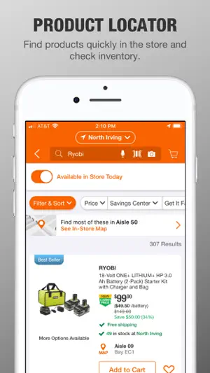 The Home Depot screenshot 3