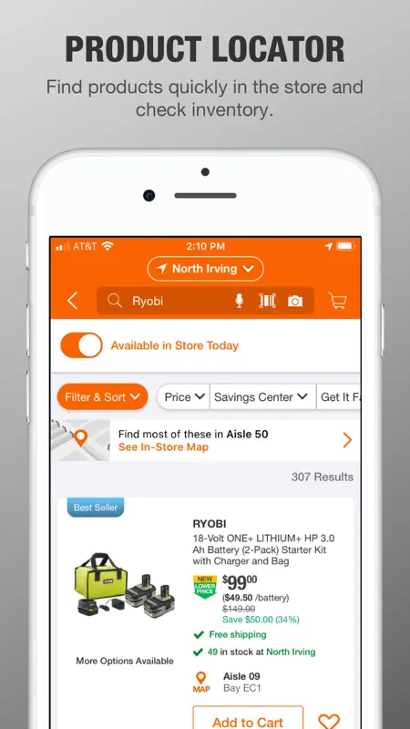 The Home Depot screenshot 3 of 4