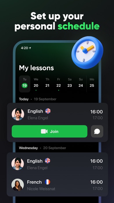 LiveXP: Language Learning App Screenshot