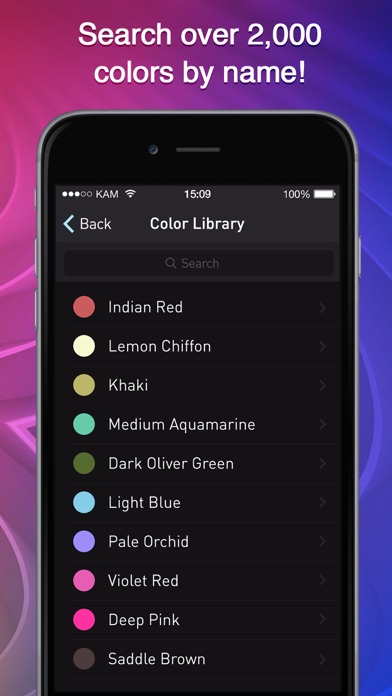 Screenshot #2 pour Color Name AR