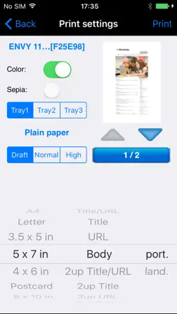 ePrint screenshot 3