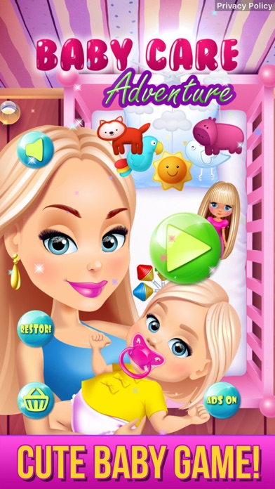 Baby Care Adventure Girl Game Screenshot