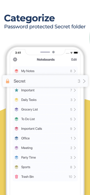 ‎Sticky Widget ToDo Notes App Screenshot