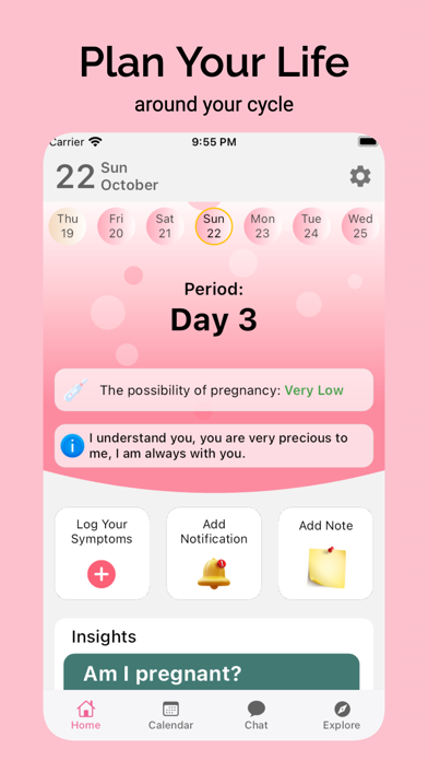 Mia Period Tracker & Calendarのおすすめ画像1