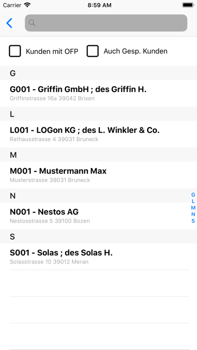 XGLA/4 Sales Pro for Phone Screenshot