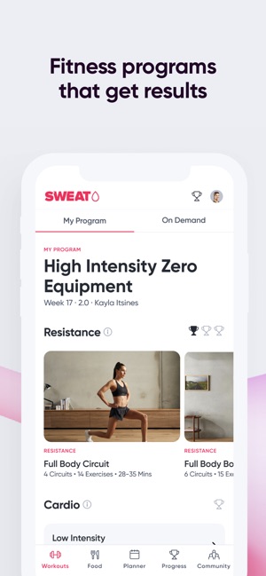 Sweat: Fitness App For Women on the App Store