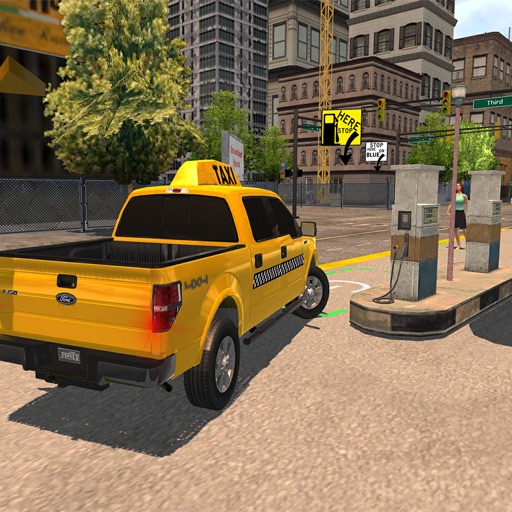 Grab City Taxi: Car Games 3D
