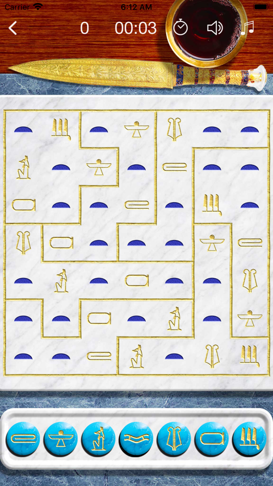 #5. Sudoku Wiz: Hieroglyphics (iOS) 由: The Redington Group