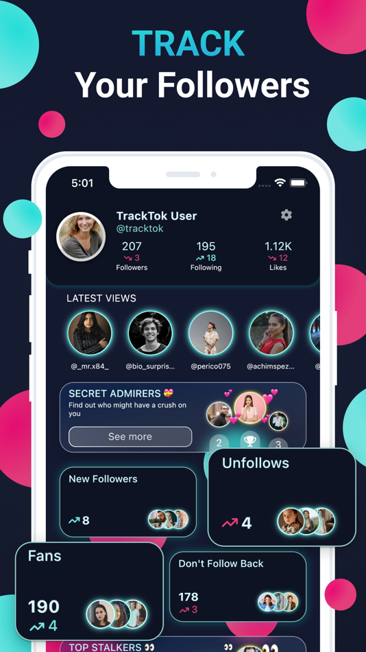 #1. TrackTok: Tik Follower & Likes (iOS) 由: Ruben Octavio Gonzalez Aviles