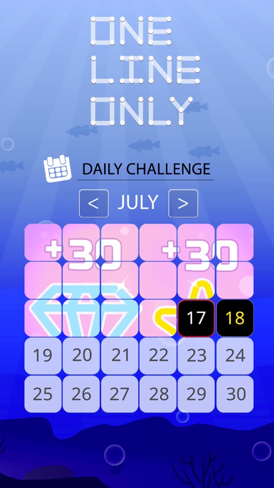 #3. One line only : dot to dot (iOS) 由: PLAYTOUCH