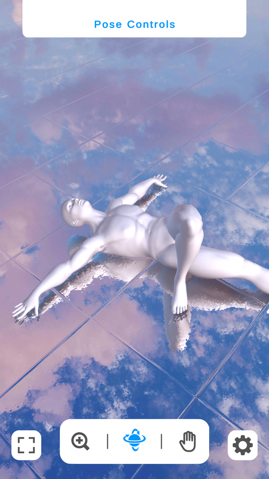 #2. Ultimate Poser 3D Model Poses (iOS) Podle: Vladislav Alikov