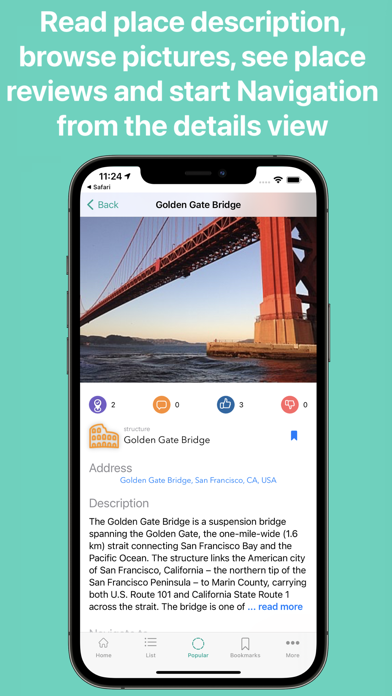 WhatsHere Find Places Nearby Screenshot