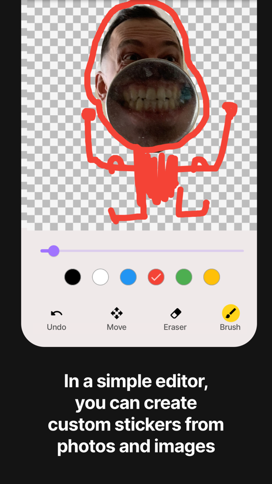 #2. Sticked - Telegram stickers (iOS) 由: Denis Volyntsev