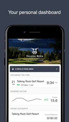 Game screenshot Talking Rock Golf Course apk