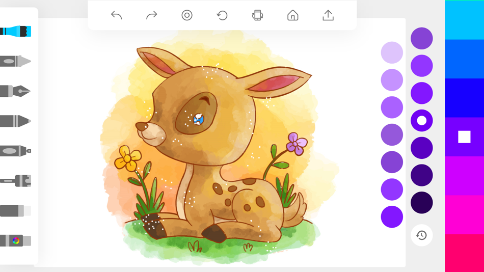 #2. ArtDraw: Sketch & Paint Studio (iOS) By: Loyal Foundry, Inc.