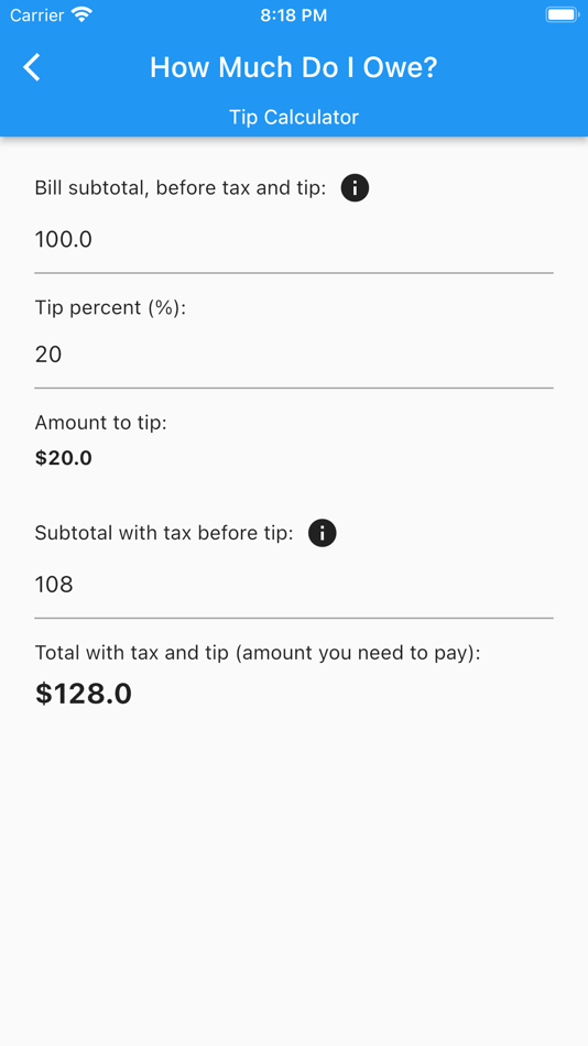 #2. How Much Do I Owe? (iOS) 由: Sharif Doghmi