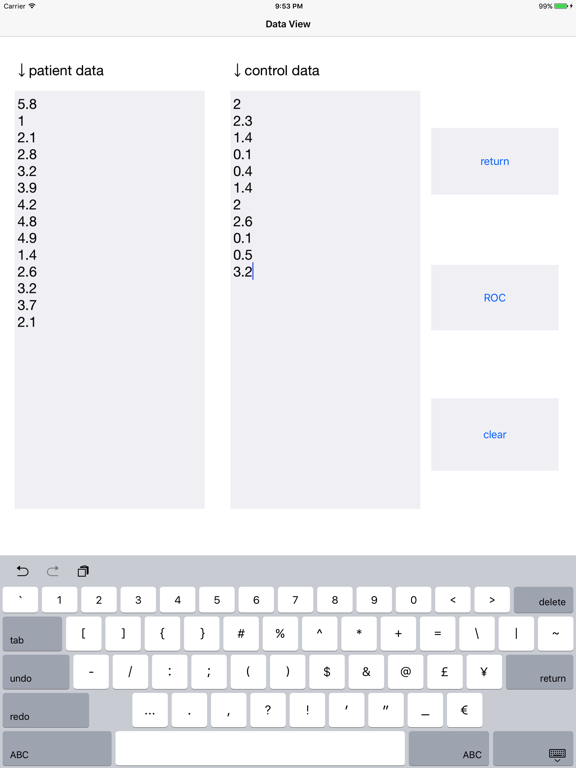 Screenshot #4 pour ROC curve