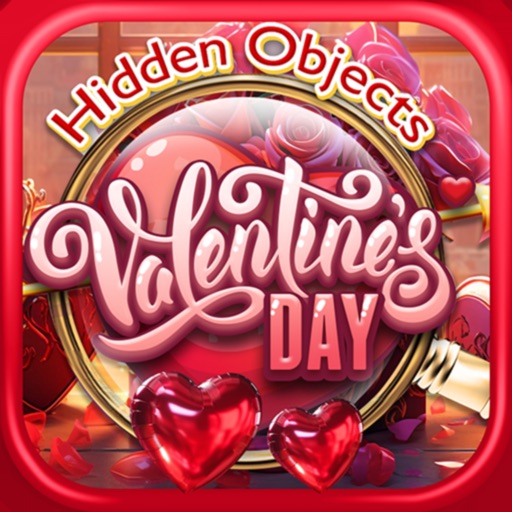 Hidden Objects Valentine's Day Icon