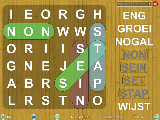 Woordzoeker Ultieme iPad app afbeelding 1
