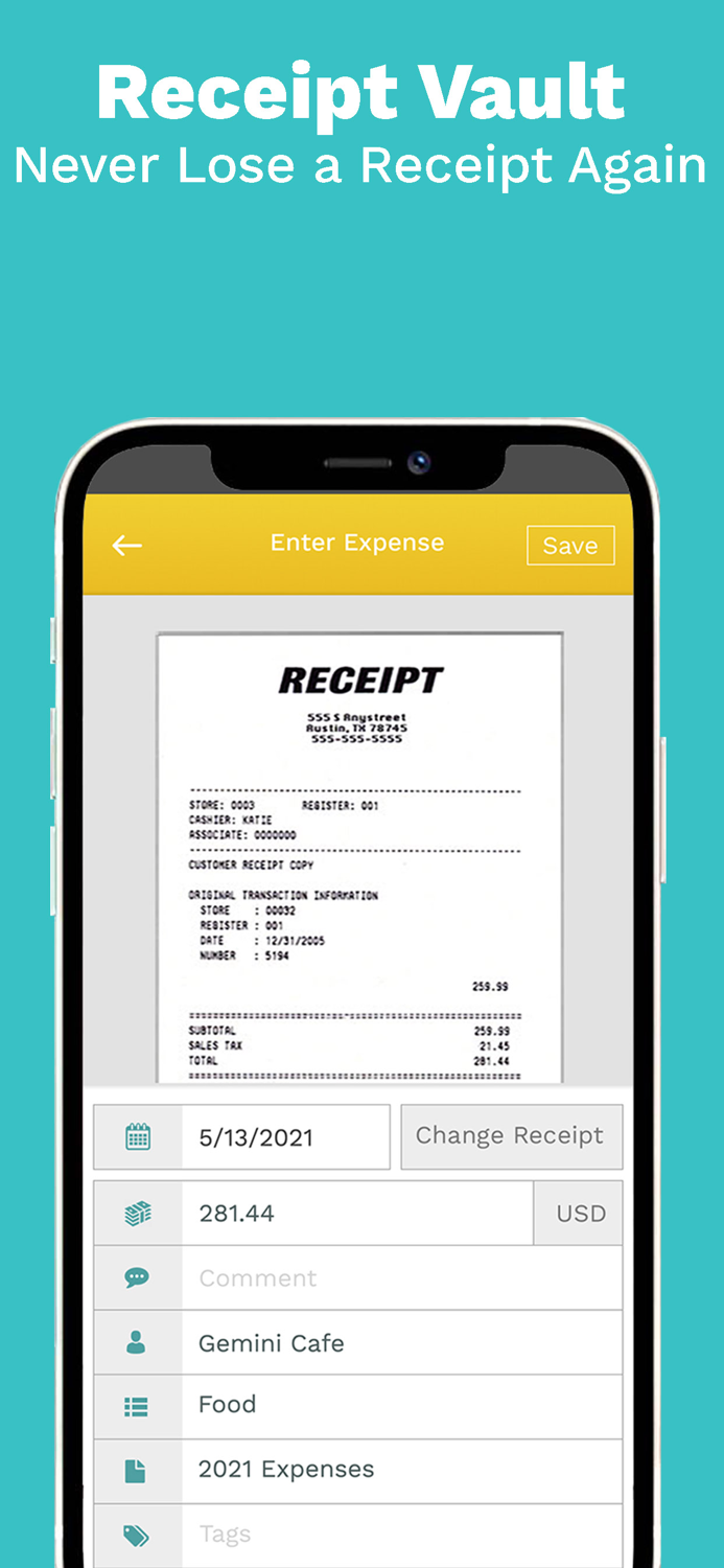 Falcon Simple Mileage Tracker