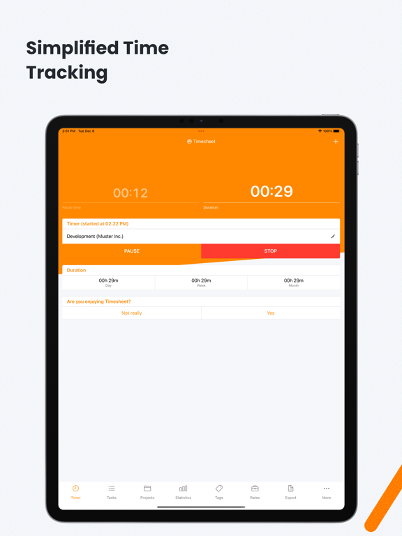 Timesheet IO - Time Tracker screenshot 2
