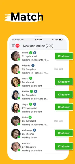 Game screenshot QuackQuack Dating App in India hack