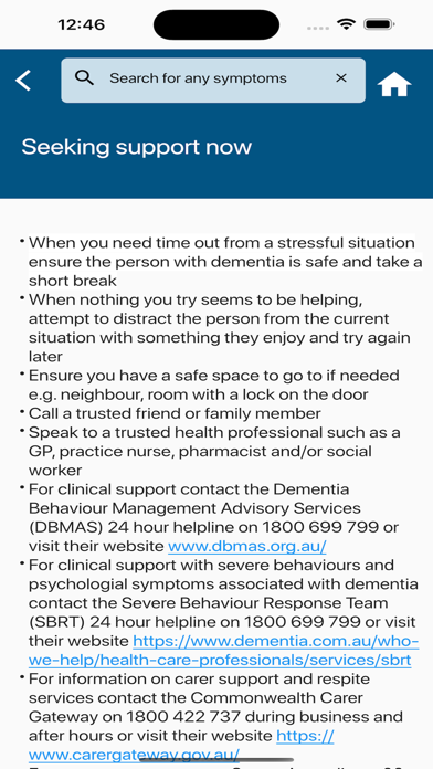 CareForDementia Screenshot