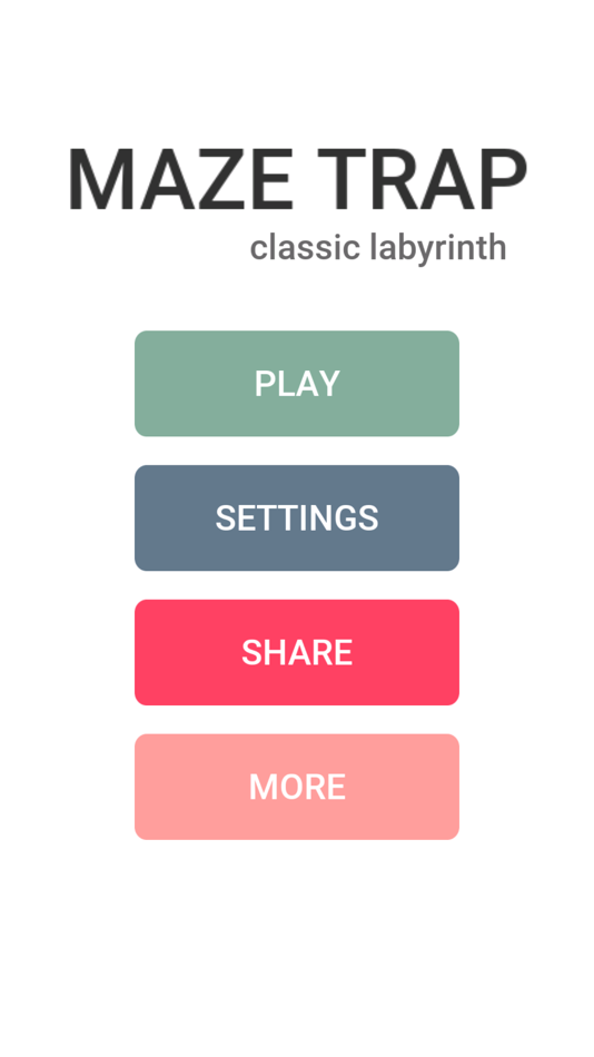 #1. Maze Trap (iOS) 由: Abhishek Aryan