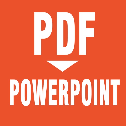 Convert PDF to PowerPoint icon