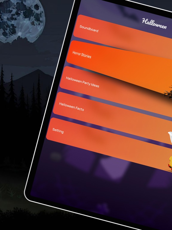 Screenshot #5 pour Spooky Halloween Sounds & Fact
