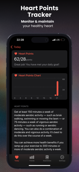 ‎CardioBot: Heart Rate Monitor Screenshot