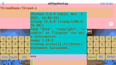 Screenshot #1 pour PeterJohnNumPyV4