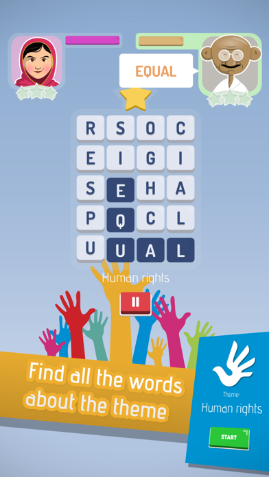 Word for Word: Human Rights Screenshot