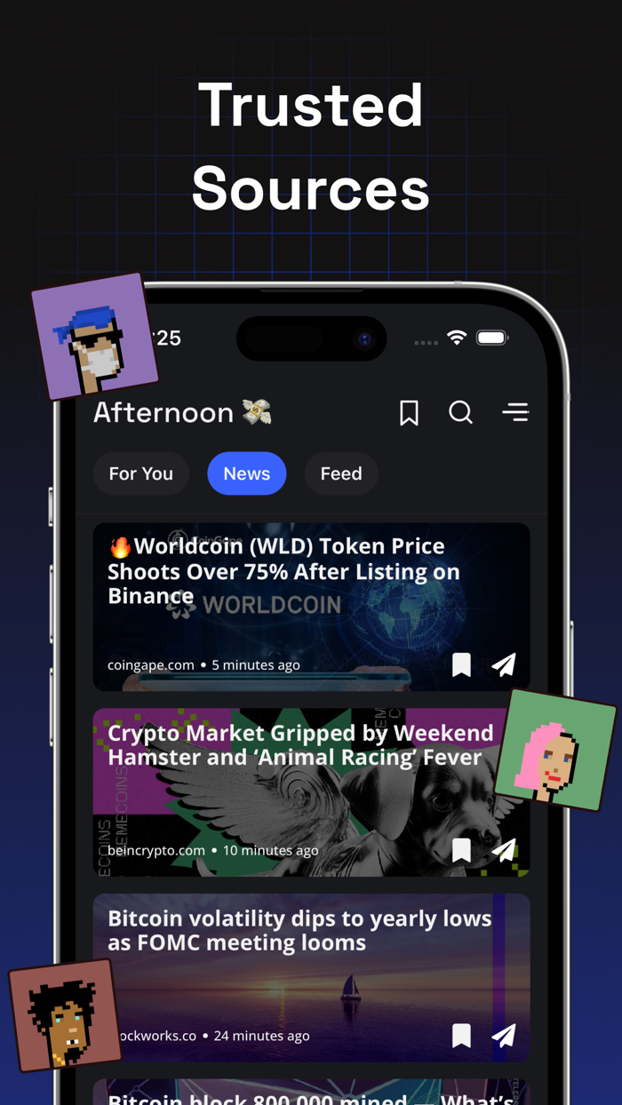 Crypto News Events Prices