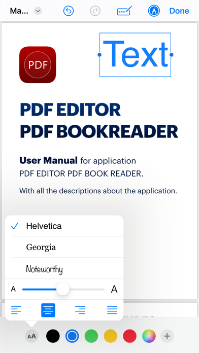 Screenshot #1 pour PDF Éditeur et Scanner
