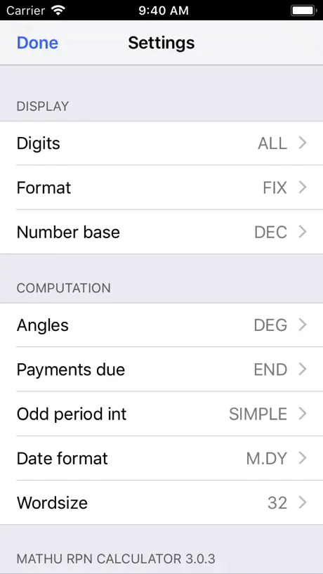 MathU RPN Calc