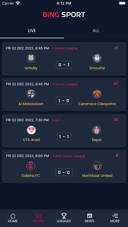 Bingsport - Soccer TV