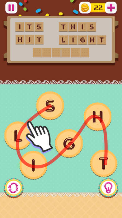 Sweet Word: Daily Laces Puzzle Screenshot